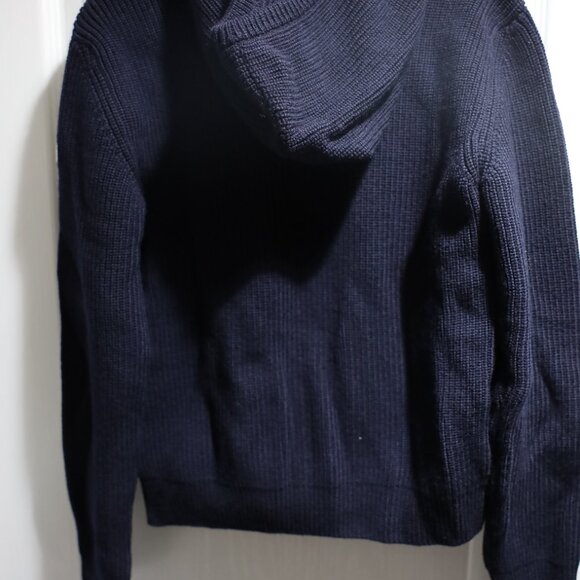 Moncler Wool Zip-Up Hoodie - Picture 8 of 10